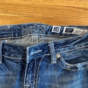 Miss me brand jeans. Size 28.
